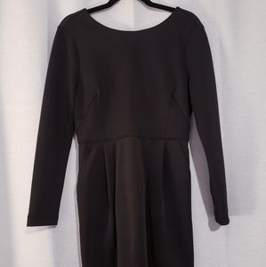 Black long sleeve dress